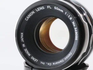 Canon FL 50mm f/1.8 I Lens Exc++ From JAPAN#3490 - Picture 1 of 11