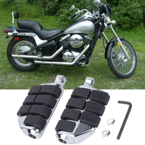 Foot Pegs Rests Pedals For Kawasaki Vulcan 1500 1600 1700 2000 500 750 800 900 - Picture 1 of 11