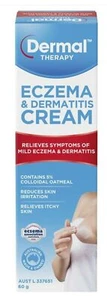 2 × Dermal Therapy Eczema & Dermatitis Cream 60g ozhealthexperts - Picture 1 of 1
