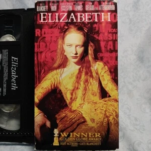 Elizabeth (VHS, 1999, Rated R) Cate Blanchett Liz Giles Biography Drama History - Picture 1 of 3