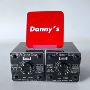 TANGO FW-20S Hi-Fi Output Transformer Pair Set Single DC 100mA 20W Tested Japan - Picture 1 of 9