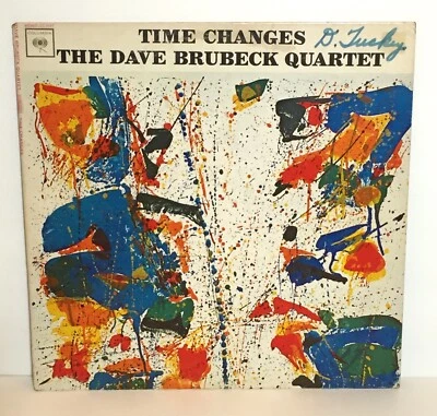Dave Brubeck Quartet LP Vinyl Time Changes Mono Columbia CL 2127 Jazz Good Plus - Image 1 of 4