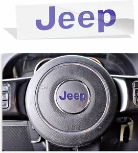 JEEP Steering Wheel Overlay Decal for 2011-2018 Jeep Wrangler (JK) - Picture 1 of 76