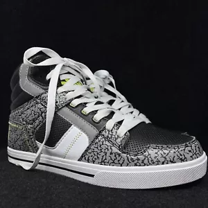 Osiris Shoes Clone Men’s Size 12 Black/Lime/Elephant Athletic Skater Sneakers - Picture 1 of 10