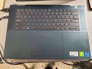 Inspiron 16 7620 Palmrest With Bottom Cover Speakers Etc. Bluish W/Power Button - Photo 1/13