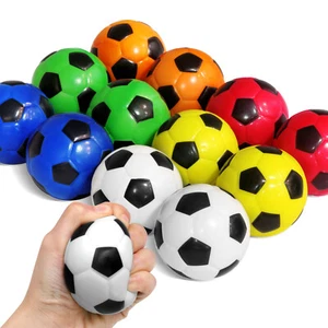 12 Pack Squeezable Stress Soccers Excellent Anti-Stress Balls for Tension Relief - Picture 1 of 7