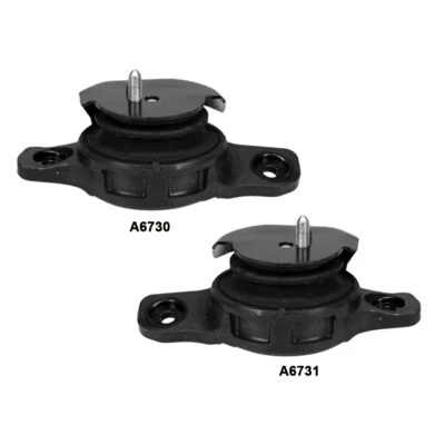 Juego de 2 piezas de soportes de motor delanteros izquierdo y derecho para Subaru Legacy; Forester H4-2,5 L Foto 1 de 4