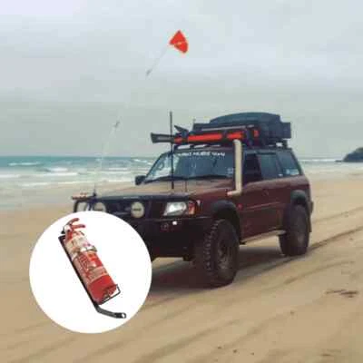 Fits Nissan Patrol GU Y61 (RIGHT HAND SIDE) Fire Extinguisher Bracket - Image 1 of 4