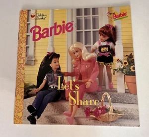 Barbie: Let’s Share; Michelle Foerder; 1997; Golden Books; Very Good Condition - Foto 1 di 4