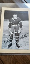 1934-43 BEE HIVE GROUP 1 HOCKEY SIGNED CARD ART COULTER RANGERS BLACKHAWKS HOF