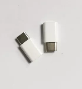 2x Micro USB Female to Type-C Male Adapter Converter Connector For Huawei P30 P - Picture 1 of 5