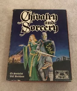 Chivalry and Sorcery 2nd Edition (Fantasy Games Unlimited, 1983) *Complete* - Picture 1 of 15