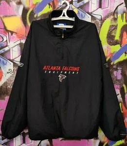Atlanta Falcons NFL Football Windbreaker Longsleeve Jacket Top Reebok Mens 2XL - Picture 1 of 12
