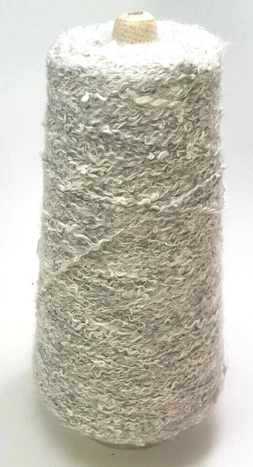 Sample Cone Windriver Cotton Rayon Boucle DK - 445 Gray Heather TM - Image 1 of 1