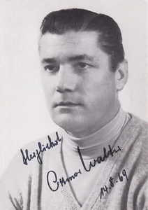 Ottmar Walter - Fußball-Weltmeister 1954 - Karte von 1969 - original signiert - Picture 1 of 2