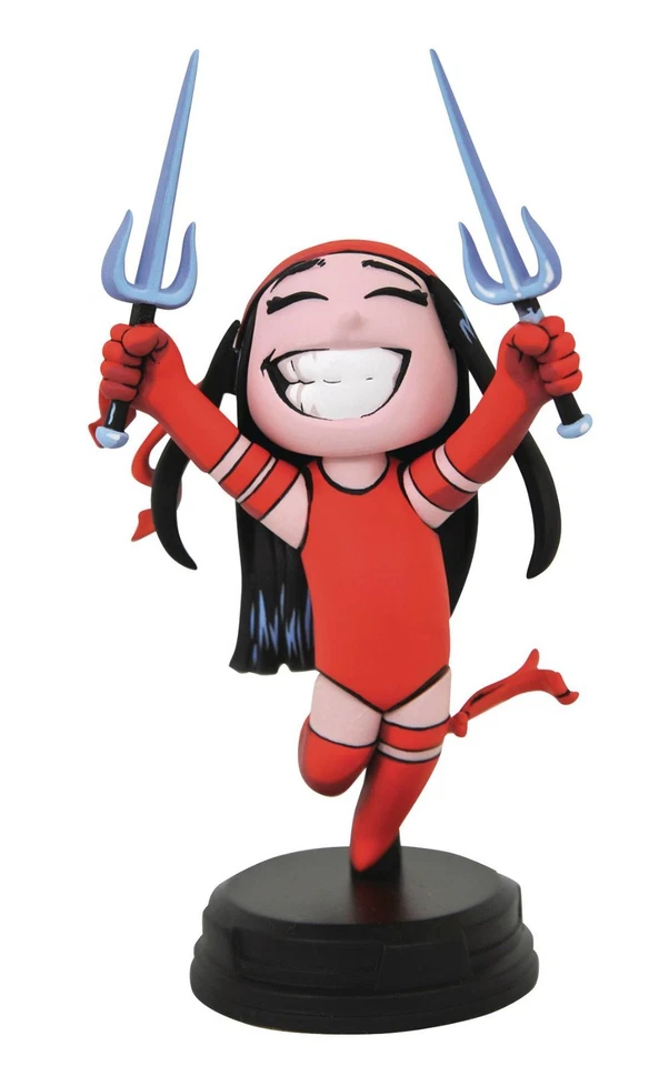 Marvel Animated Elektra 5" Estatua Limitada Daredevil Skottie Young Nueva Sin usar, en caja Foto 1 de 1