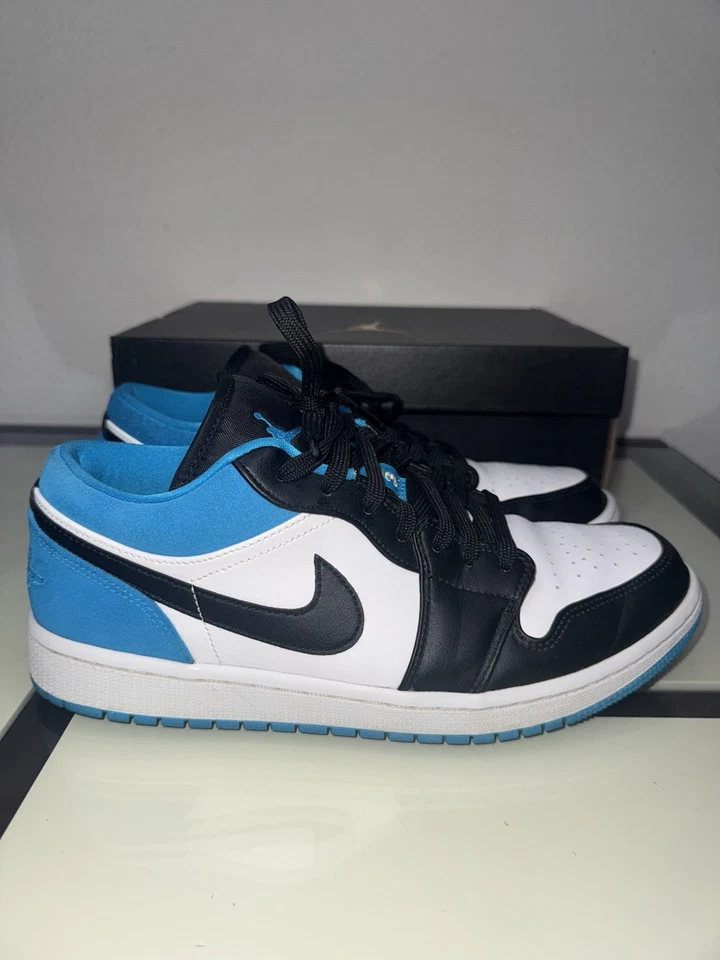 Nike Jordan 1 SE Low Laser Blue Ck3022 004 Men’s Size 10 - Image 1 of 4