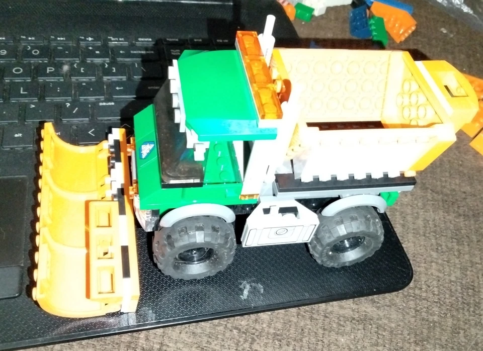 Lego 60083 Snowplow Truck Assembled - Image 1 of 1