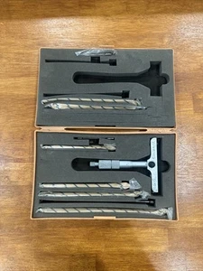 MITUTOYO  0 TO 9” DEPTH GAUGE MICROMETER SET 129-127 DMC 2.5-4" - Picture 1 of 6