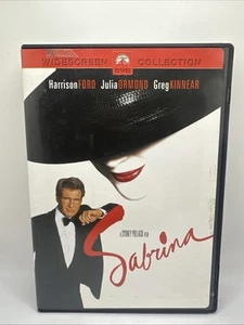 SABRINA DVD Widescreen Harrison Ford Julia Ormond Greg Kinnear John Wood 1995 - Picture 1 of 6