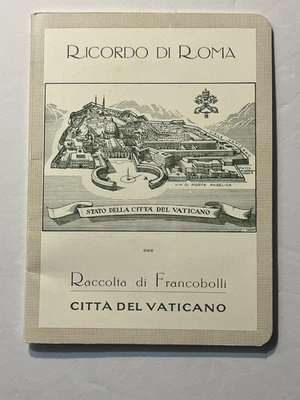 1960's Vatican Rome Stamp Book Pope Paul VI - Image 1 of 4