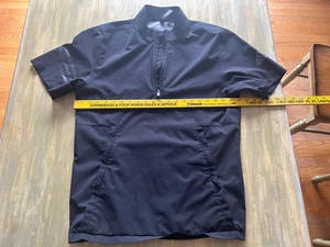 NEW w/o TAGS Adidas Climapro Waterproof Black Golf Rain Jacket Men's SS Small - Picture 1 of 8