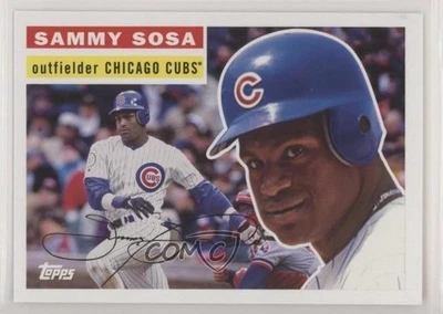 2013 Topps Archives Chicago Cubs Stadium Giveaway Sammy Sosa #CUBS-10 - Image 1 of 2