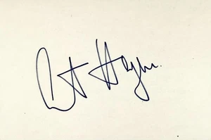 ALBERT HAGUE Signed Autographed 4x6 INDEX CARD How the Grinch Stole Christmas! - Picture 1 of 6