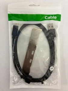 Cable de sincronización de datos de carga USB-C a USB-A tipo C con cabezal de placa base - Imagen 1 de 1