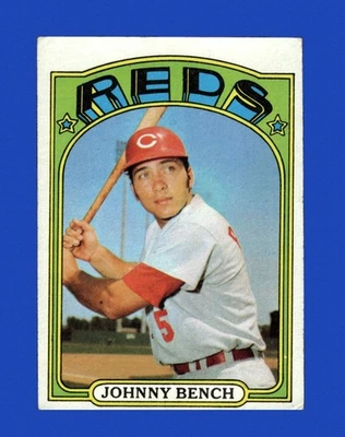 Johnny Bench 1972 Topps Set-Break #433 en muy buen estado-en muy buen estado *GMCARDS* Foto 1 de 2