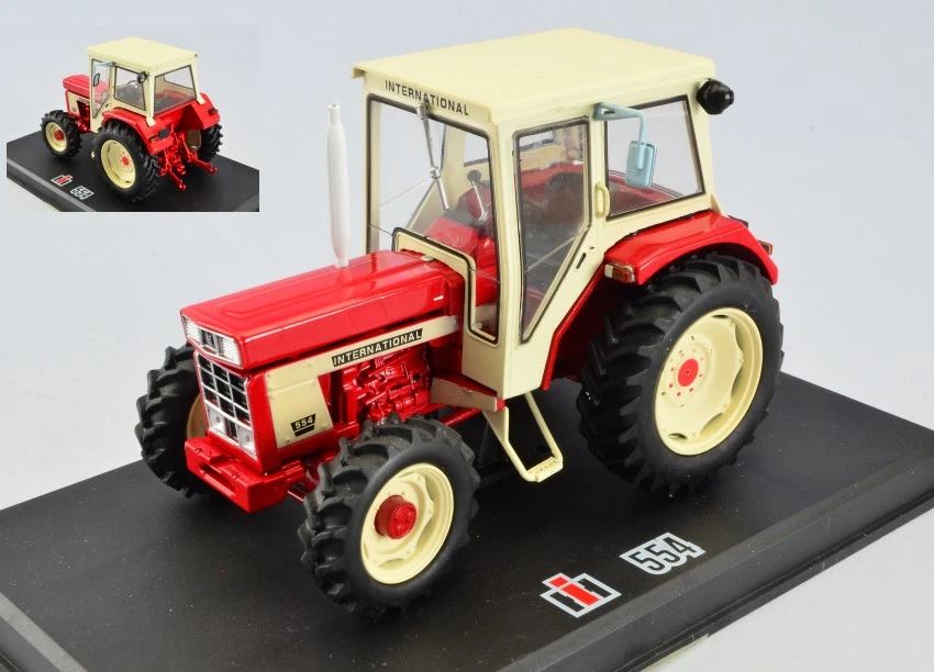 Replicagri REPLI199 TRATTORE INTERNATIONAL IH 554 4x4 1:32 Modellino - Immagine 1 di 1