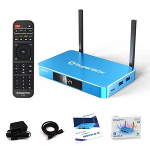 SuperBox S6 Max Smart Media Player Android 12 Streaming S6Max - Picture 1 of 1