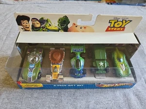 2010 Hot Wheels Toy Story EXCLUSIVE BUZZ REX BUCKET O' WOODY RC Great Package - Picture 1 of 10