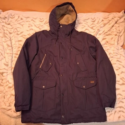 Volcom Starget 5 K Sherpa Winterparka XL Schwarz - Bild 1 von 4