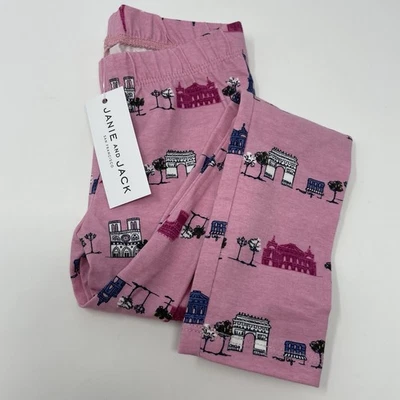 Legging JANIE and JACK The Everyday Niñas Talla 5 Rosa París Foto 1 de 4