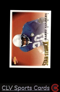1995 Score #208 Barry Sanders Promotional Backs - Picture 1 of 2