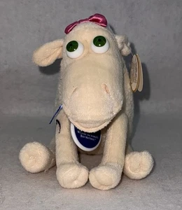 Neu mit Etikett Curto Serta Matratze zählendes Schaf 3/8 Plüschtier Stofftier Mädchen Schleife 2000 - Bild 1 von 10