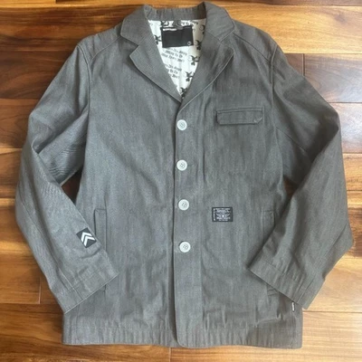 Chaqueta Vaquera Vecindario L Gris Algodón Prendas Exteriores Usadas Foto 1 de 4