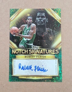 2025 Topps NBA Basketball Robert Parish Notch Signatures Auto Gold /50 #TNS-RP - Picture 1 of 2