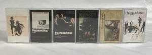FLEETWOOD MAC Cassette Tape Lot x6 Tusk Rumours Mirage The Dance LIVE Tango Mask - Picture 1 of 17