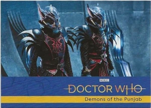 V41) 2022 Rittenhouse Doctor Who Serie 11 y 12 Demonios de Punjab #17 Paralelo SP - Imagen 1 de 1