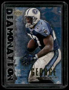 2000 Upper Deck Black Diamond Diamonation Eddie George #D3 Tennessee Titans - Picture 1 of 2