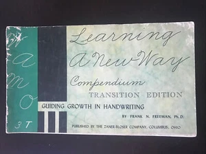 1966 Learning a New Way Kompendium Leitfaden für das Wachstum in der Handschrift Frank N Freeman - Bild 1 von 3
