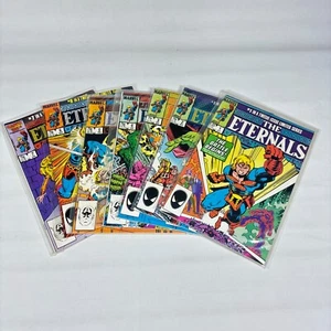 The Eternals Serie Limitada Ediciones 1-7 de 12 Marvel Comics 1985 - Imagen 1 de 5