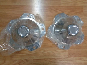 Empi Chrome 5x205 Wide 5 Center Cap PAIR for Beetle Ghia Thing 00-9623-0 - Picture 1 of 1