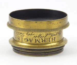 Hermagis Paris No.18585 Vintage Brass Lens - Imagen 1 de 8