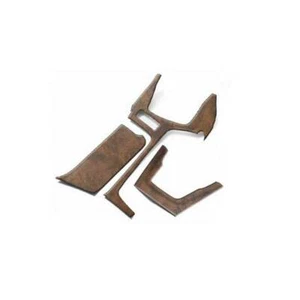 For Cadillac XT5 2020-22 Yellow Wood Grain Central Console Gear Shift Cover 3PCS - Imagen 1 de 8