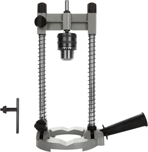 Portable Drill Press for Hand Drill, Multi-Angle Drill Guide Attachment for 1/4  - Picture 1 of 12