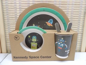 Kennedy Space Center Bamboo Fiber Meal Tableware Plate, Bowl, Cup, Fork, Spoon - Picture 1 of 5