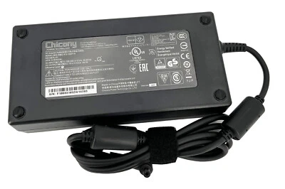 CHICONY 19V 9.5A 180W AC Adapter Charger For Clevo P670SG P650SE P150EM - Image 1 of 4